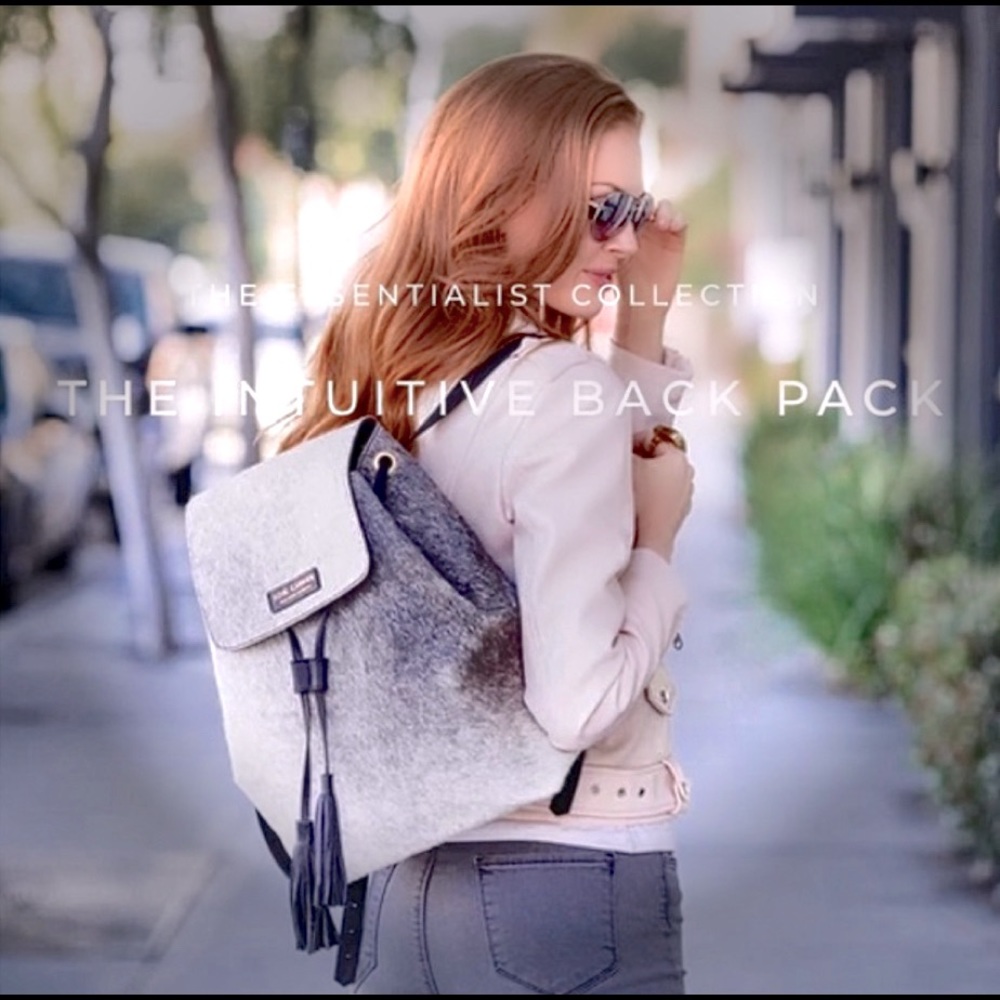 Gray Women's Backpack